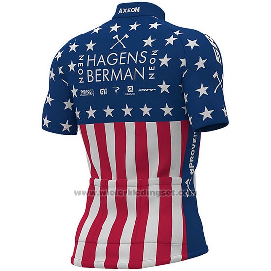 2019 Fietskleding Androni Giocattoli Kampioen Verenigde Staten Korte Mouwen en Koersbroek